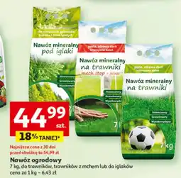 Auchan Nawóz mineralny na trawniki oferta