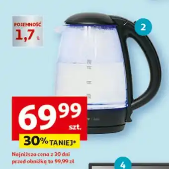 Auchan Czajnik szklany q5503 Qilive oferta