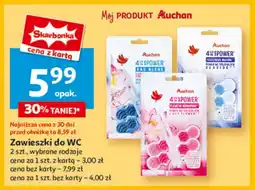 Auchan Zawieszka do wc 4w1 power seaside Auchan Różnorodne (Logo Czerwone) oferta