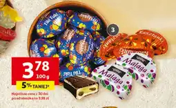 Auchan Czekoladki Wawel Malaga oferta