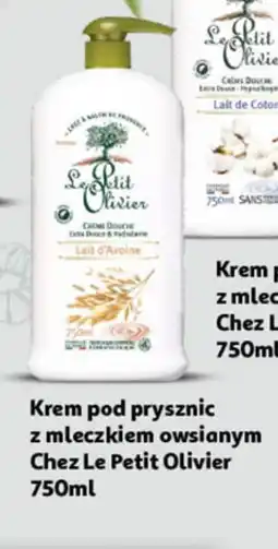 Auchan Krem pod prysznic z mleczkiem owsianym Le Petit Olivier oferta