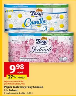 Auchan Papier toaletowy Foxy Jedwab oferta