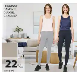 Auchan Legginsy damskie długie oferta