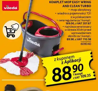 Selgros Vileda Komplet Mop Easy Wring and Clean Turbo oferta