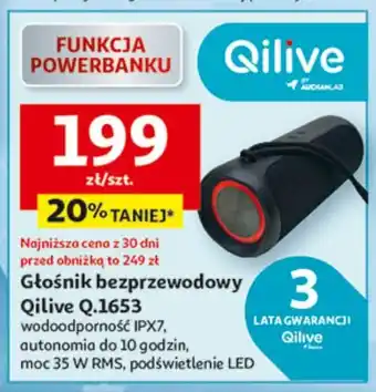 Auchan Głośnik bezprzewodowy q.1653 Qilive oferta