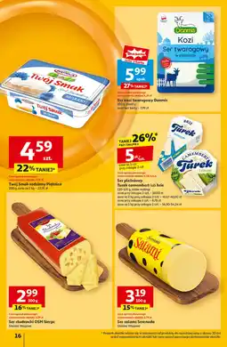 Auchan Serek śmietankowy naturalny Piątnica Twój Smak oferta