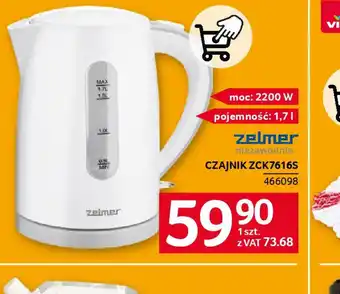 Selgros Czajnik Zelmer ZCK7616S oferta