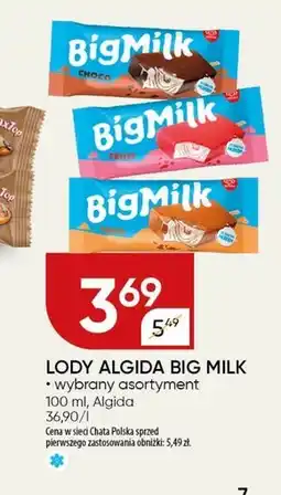 Chata Polska Big Milk Toffi Lody 100 ml oferta