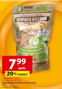 Auchan Kapusta kiszona eko Charsznica oferta