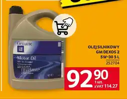 Selgros Olej silnikowy GM Dexos 2 5W-30 oferta