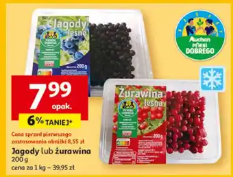 Auchan Żurawina leśna Auchan Pewni Dobrego oferta