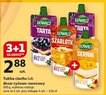 Auchan Deser sernik Łowicz oferta