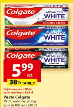 Auchan Pasta do zębów baking soda Colgate Advanced White oferta