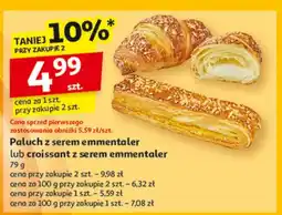 Auchan Croissant z serem emmentaler i beszamelem Bridor oferta