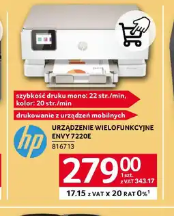 Selgros Urządzenie wielofunkcyjne HP Envy 7220e oferta