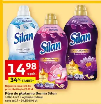 Auchan Płyn do płukania cool fresh Silan Fresh Control oferta