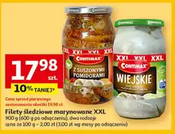 Auchan Filety śledziowe wiejskie Contimax oferta