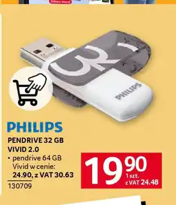 Selgros Pendrive Philips Vivid 2.0 oferta