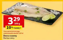 Auchan Dorsz czarny filet bez skóry oferta