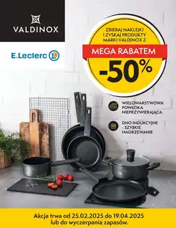 E.Leclerc Garnek z pokrywą 24 cm Valdinox oferta