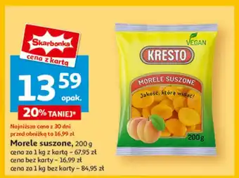 Auchan Morele suszone Kresto oferta