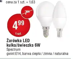 E.Leclerc Żarówka 6w e14 Spectrum oferta