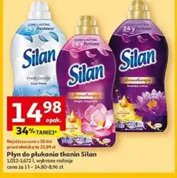 Auchan Silan Aromatherapy Magic Magnolia Płyn do zmiękczania tkanin 1012 ml (46 prań) oferta