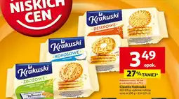 Auchan Ciastka zbożowe Krakuski oferta