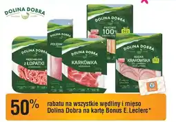 E.Leclerc Kiełbasa krakowska sucha Dolina Dobra oferta