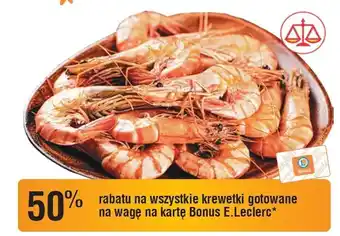 E.Leclerc Krewetki gotowane oferta