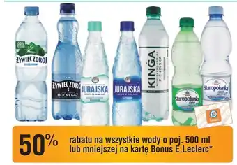 E.Leclerc Woda naturalna Kinga Pienińska oferta