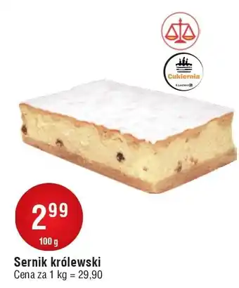 E.Leclerc Sernik królewski Cukiernia E.leclerc oferta