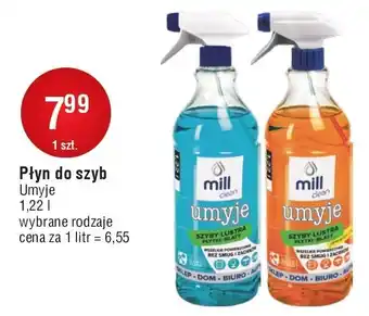 E.Leclerc Płyn do szyb umyje pomarańcza Mill Clean oferta