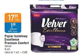 E.Leclerc Papier toaletowy Velvet Excellence oferta