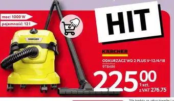 Selgros Odkurzacz Karcher WD 2 Plus V-12/14/18 oferta