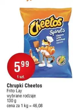 E.Leclerc Chrupki spirals ser z ketchupem Cheetos oferta