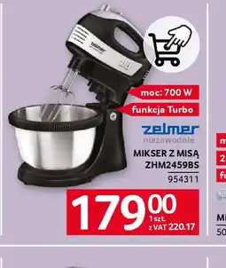 Selgros Zelmer Mikser z misą ZHM2459B oferta