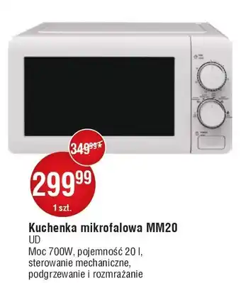 E.Leclerc Kuchenka mikrofalowa mm20l-wa Ud oferta