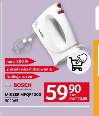 Selgros Mikser Bosch MFQP1000 oferta