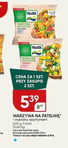 Chata Polska FRoSTA Warzywa na patelnię klasyczne 400 g oferta