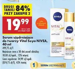 Biedronka Serum ujędrniające Nivea Vital Soja oferta