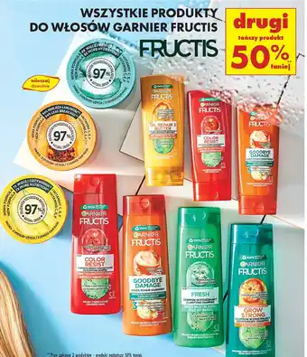 Biedronka Szampon do włosów 2 w 1 Garnier Fructis Grow Strong oferta