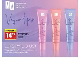 Biedronka Eliksir do ust 02 tint nude Aa Vogue Lips oferta