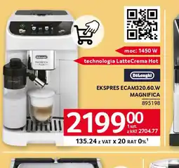 Selgros Ekspres Delonghi ECAM320.60.W Magnifica oferta