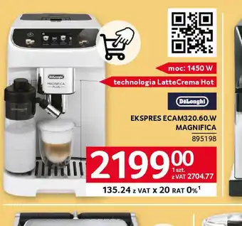 Selgros Ekspres Delonghi ECAM320.60.W Magnifica oferta