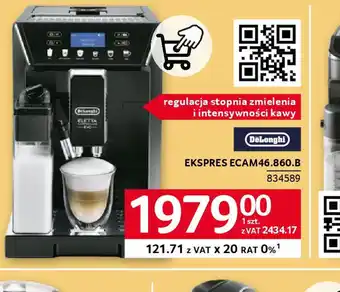 Selgros Ekspres DeLonghi ECAM46.860.B oferta