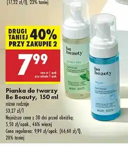 Biedronka Pianka do twarzy algae Be Beauty oferta