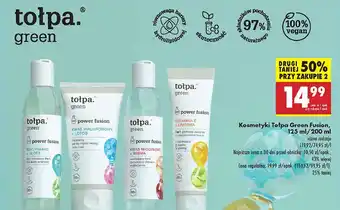 Biedronka Krem intensywnie odżywczy ceramidy + masło shea Tołpa Green Power Fusion oferta