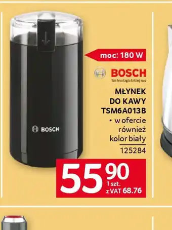 Selgros Młynek do kawy Bosch TSM6A013B oferta