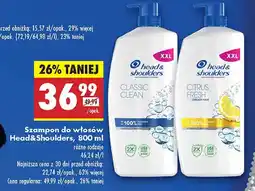 Biedronka Szampon do włosów classic clean Head&Shoulders oferta